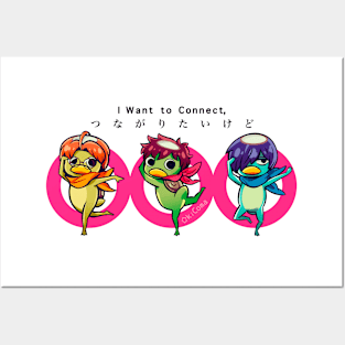 Sarazanmai trio (I want to connect) Posters and Art